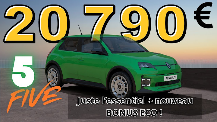 New RENAULT 5 electric "Five", more affordable!!