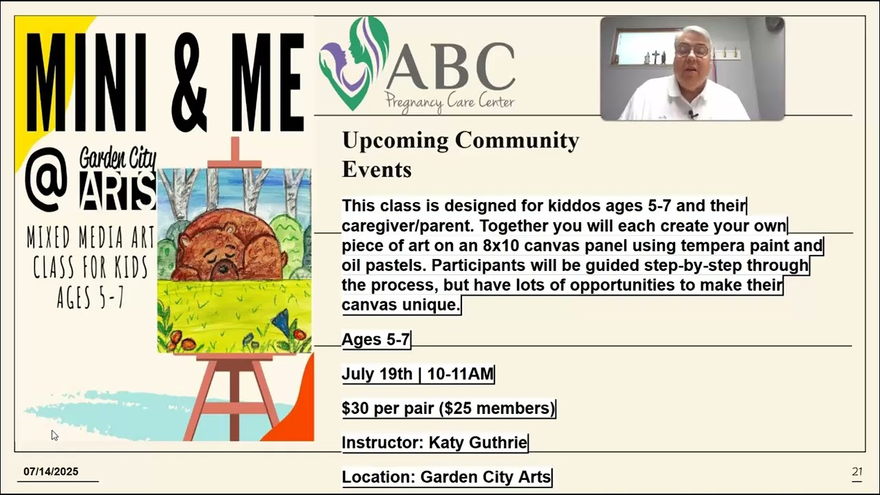 Community Events and Activities Video   Week of July 14   20  2025