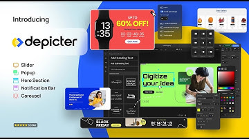 Introducing Depicter popup, slider, carousel, notification, and hero section builder