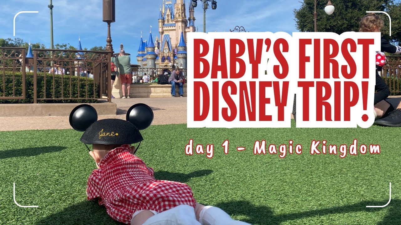 Baby’s First Disney Trip | Magic Kingdom with Our 4-Month-Old