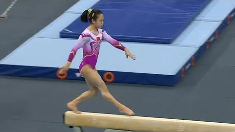 Zhang Qingying (CHN) 🇨🇳 - 🥇  Beam Final - 14,233- Baku World Cup 2024 - DayDayNews