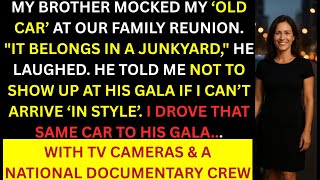 MY BROTHER MOCKED MY "OLD CAR" — THEN IT BECAME THE STAR OF A NATIONAL TV DOCUMENTARY