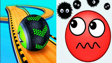 Going Balls vs Hide Ball - All Levels Gameplay (ASMR Video)