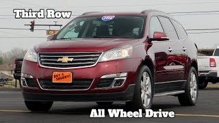 All Wheel Drive 2016 Chevrolet Traverse LT | 7 Passenger - Remote Start!