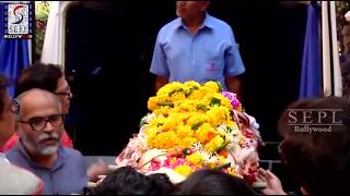 Actress Reema Lagoo Funeral Video Rip Reema Lagoo