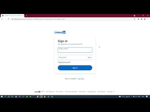 Linkedin Login Bot | How to automate linkedin login using datakund bot