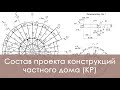 Пример проекта конструкций дома - раздел КР - конструктивные решения