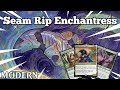 Seam Rip Is a HUGE Upgrade For Enchantress | Seam Rip Enchantress | Modern | MTGO