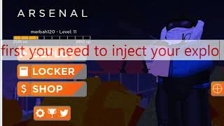 Hacking Roblox Arsenal