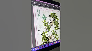 Walnut - A character for The Return of The Green Man #illustration #adobefresco #cardcollectors