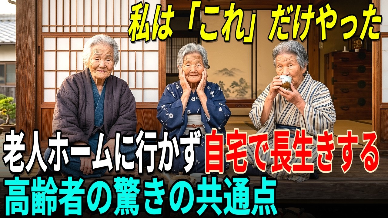 平均93歳でも自宅で元気！選ばれし長寿体質が共通して持っている「5つの特徴」