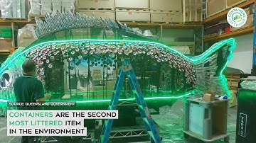 Containers for Change QLD: time-lapse of Big Fish build