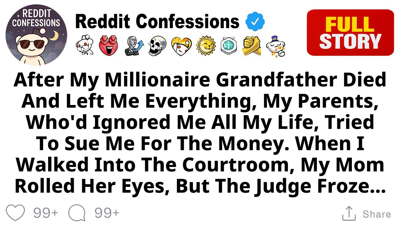 [FULL STORY] My Parents Sued Me For My $3M Inheritance. They Didn't Know I'm A Senior Prosecutor