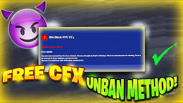 *NEW* EASIEST FiveM CFX 300 DAY UNBAN FROM ANY SERVER METHOD! | 2025 Tutorial 😁
