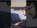 Day 21/365 of Learning AI: 3D Conformers & Linear Algebra #ai #coding #chemistry