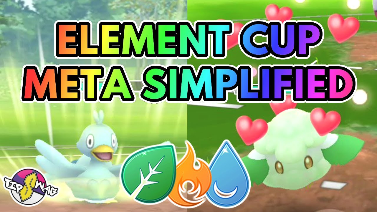 ELEMENT CUP META SIMPLIFIED Pokémon GO YouTube