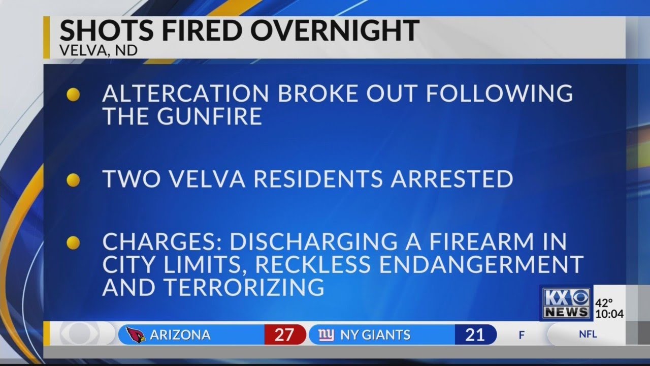 Gunfire in Velva YouTube