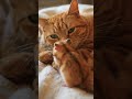 Hamster interrupt #sleepingcat #shorts #hamster