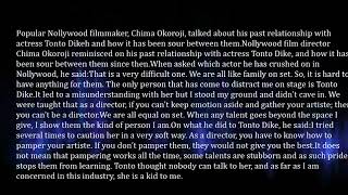 My relationship with Tonto Dikeh filmmaker, Chima Okoroji Explode