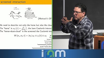 Roi Baer - Stochastic Vector Methods for extended systems - IPAM at UCLA