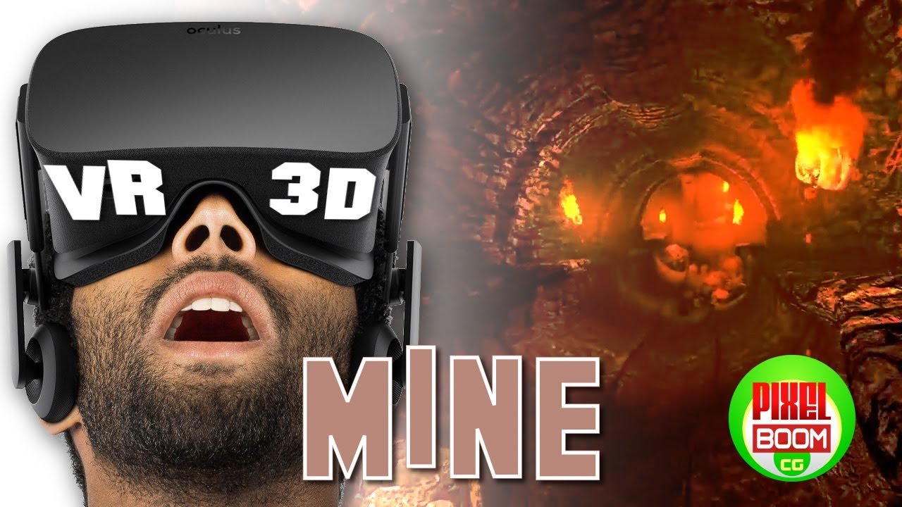 Down in the MINE ROLLER COASTERS - VR Google Cardboard Video 3D SBS 1080p HD