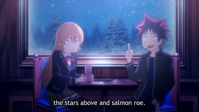 Food Wars! Shokugeki no Soma Season 3 Erina and Azami Finds Out