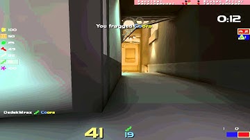 QuakeLive: rail double kill