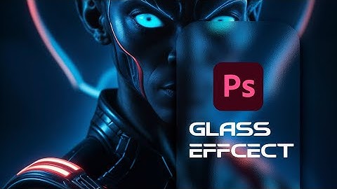How to Create Stunning Glass Effect in Photoshop | Easy & Realistic Tutorial