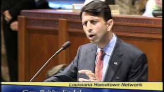 Louisiana Gov. Bobby Jindal open Regular Session of the Legislature