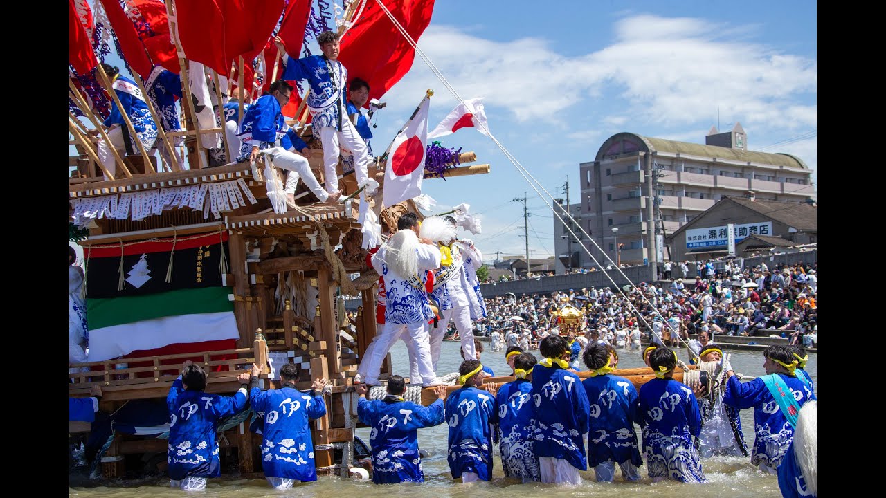 【4.お上り帰還編】2024川渡り神幸祭～下伊田区の山笠～