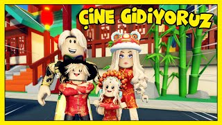 ZENGİN BABAM BİZİ ÇİNE GÖTÜRDÜ  ROBLOX LİVETOPİA HİKAYE