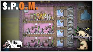 Oxygen not included self power oxygen maker or SPOM tutorial basically Ep 8 lets play