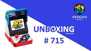 Unboxing / Déballage # 715 NEOGEO mini Japanese Version Neogeo Mini Teardown Japanese Version