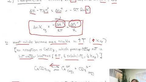 Chemical Equilibrium Calculations Part II   lecture video