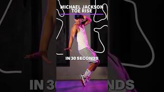 How to Do the Michael Jackson Toe Rise in 30 Seconds 🕺🔥