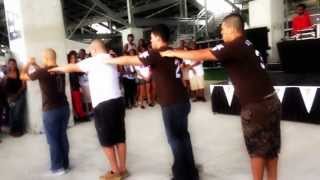 AK Lambdas Salute @ FIU President's BBQ 2013