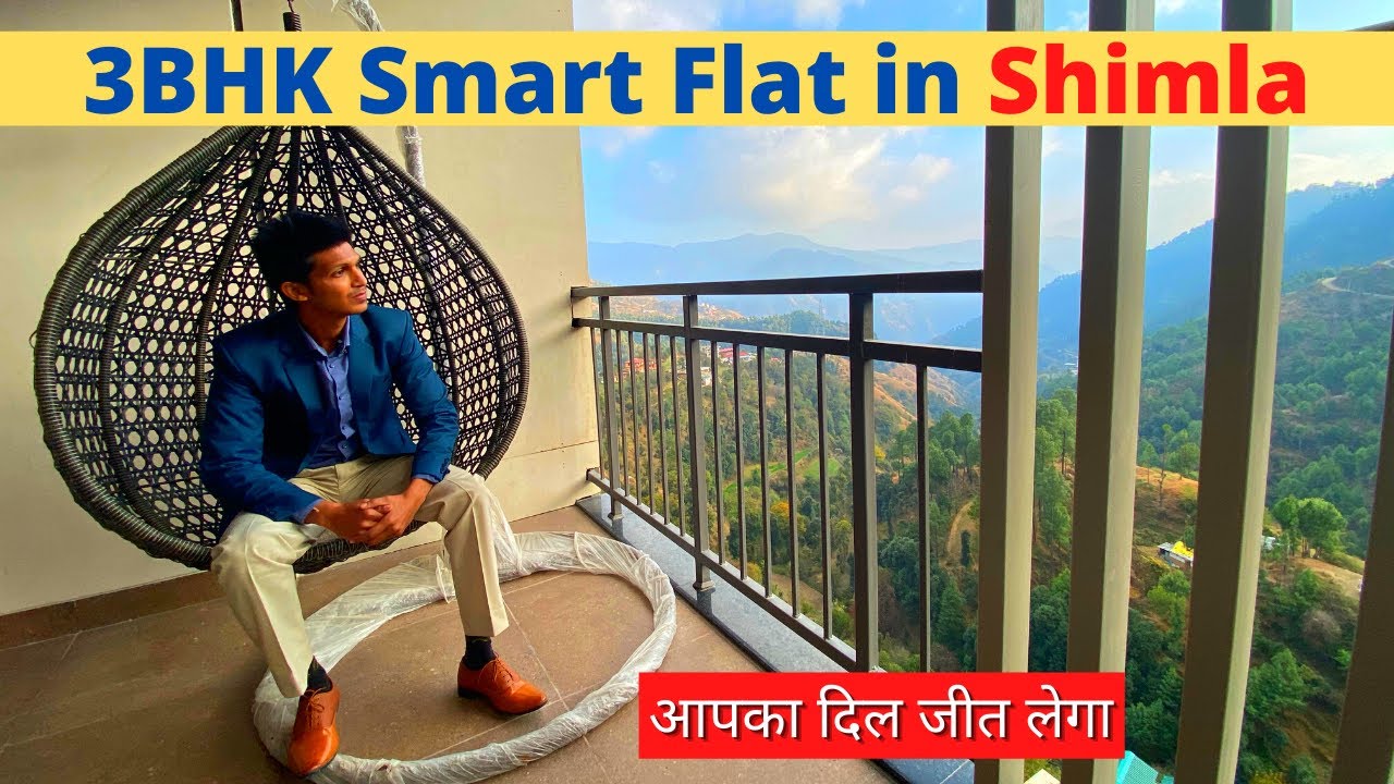 3BHK Premium Flat in Shimla ( H.P ) with Beautiful Mountain Facing View | Property Round |