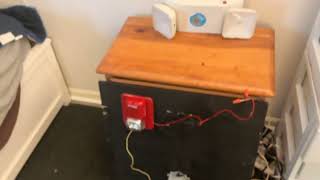 System test 2 with a system sensor network