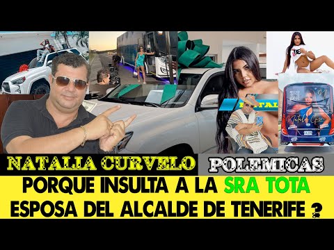 Porque Natalia Cúrvelo insulta a la señora tota de Tenerife