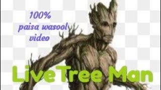 Amazing video: real root  tree man live awesome make up by hollywood