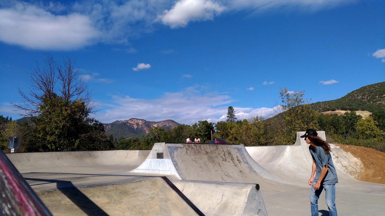 Gold hill skate park full quality 4K YouTube
