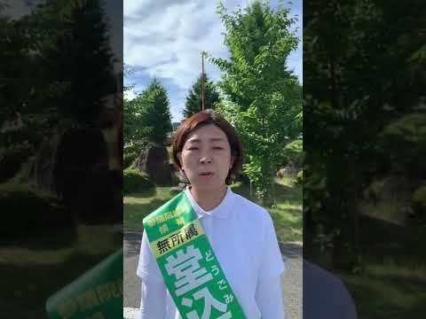 7月9日［最終日］朝のご挨拶【第26回参議院議員選挙】茨城選挙区立候補者・堂込まきこ