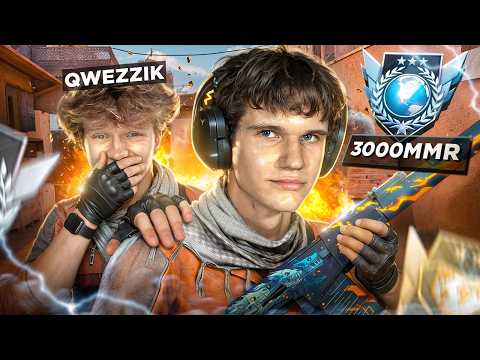 The Road to 3K MMR with Various YouTubers in Standoff 2 | ft. QWEZZIK (FUNNIEST VIDEO EVER, HAHAH...