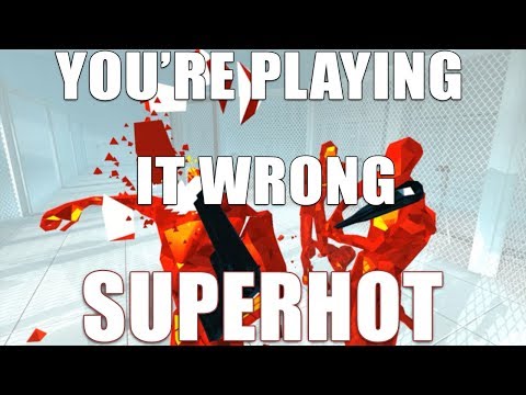 You&rsquo;re Playing it Wrong - SUPERHOT VR (Quest Gameplay)