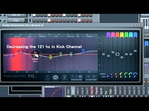 How to mix Kick and Bass in FL Studio 10 - Video Tutorial