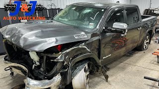 2019 Ram 1500 Laramie Part Out: J & J Auto Wrecking Test Video Stock # SKDG021