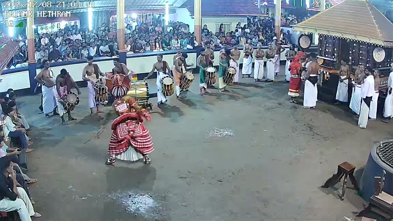 ഏര്യം പുലിയൂര്  കാളി ക്ഷേത്രം ഉത്സവം കളിയാട്ടം 2025  .....