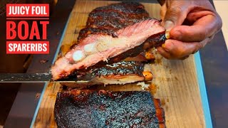 You Need this Foil Boat Rib Recipe | Drum Smoker