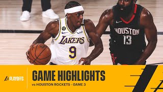 HIGHLIGHTS | Rajon Rondo (21 pts, 9 ast) vs Houston Rockets