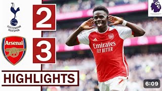 Arsenal vs Tottenham 3-2 | All Goals \& Highlights | Premier league 2024